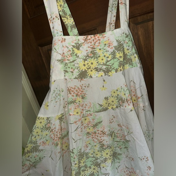 Free People Let The Sunshine In Printed Tunic in White - Picture 2 of 5